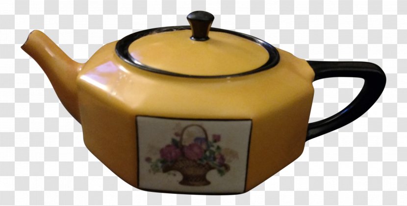 Teapot Kettle Chairish Tableware Pottery - Inventory - Yellow Transparent PNG