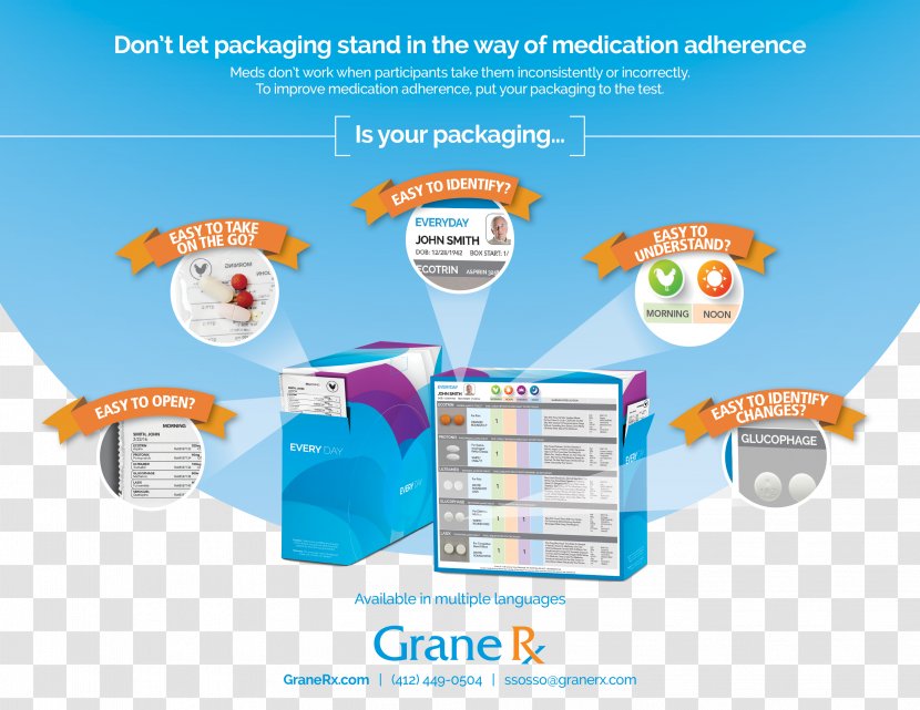 Pharmacy Patient Pharmaceutical Drug Adherence Graphic Design - Brand Awareness Transparent PNG