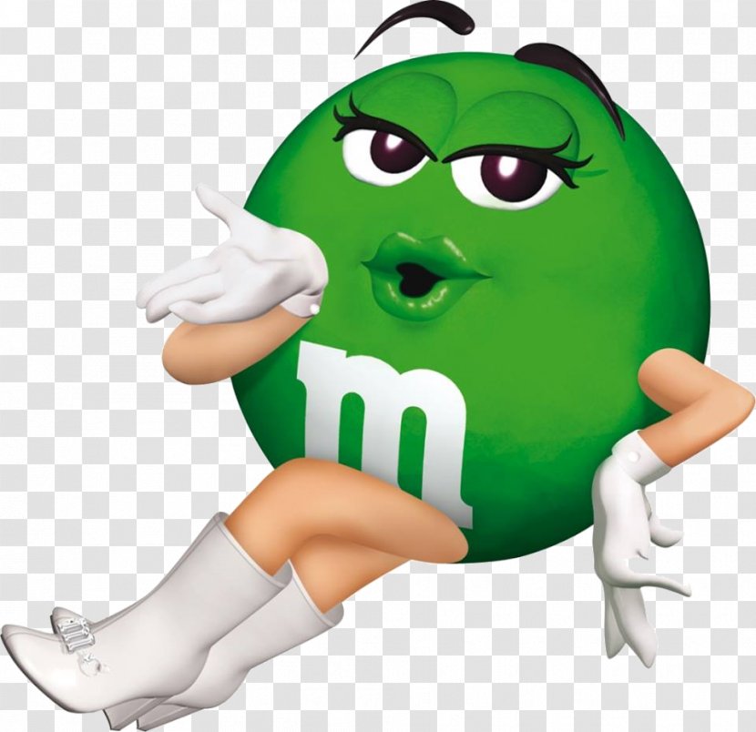 M&M's Birthday Cake Mars, Incorporated Candy Chocolate - Green Character Transparent PNG