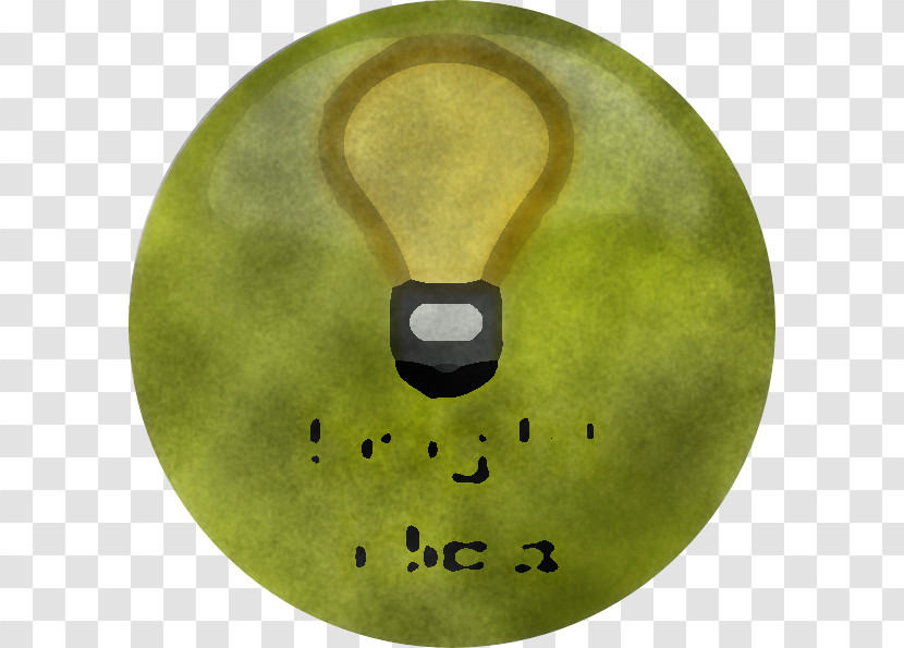 Green Yellow Circle Apple Plant Transparent PNG