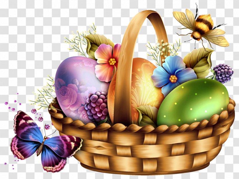 Easter Bunny Egg Clip Art - Butterfly Transparent PNG