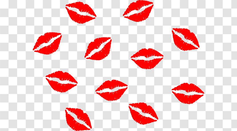Hershey's Kisses Lip Clip Art - Hugs And - Cartoon Kissy Lips Transparent PNG