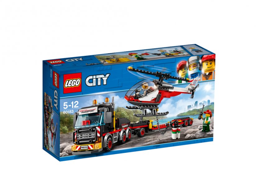 LEGO 60183 City Heavy Cargo Transport Toy Shopping The Lego Group - Retail Transparent PNG