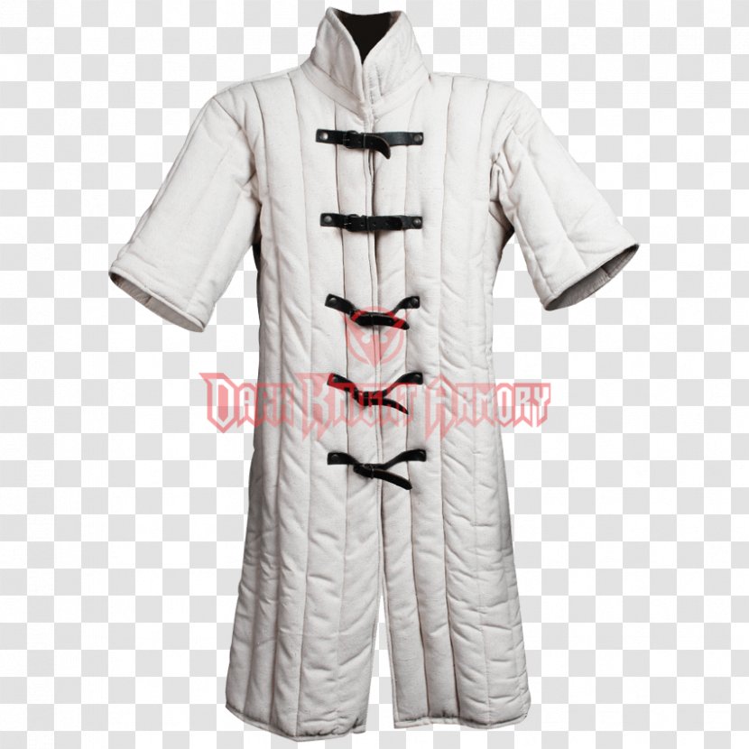 Gambeson Robe Armour Live Action Role-playing Game Middle Ages - Tunic Transparent PNG