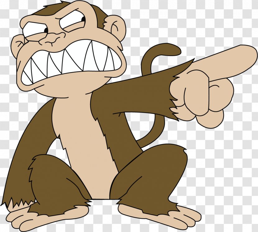 The Evil Monkey Brian Griffin Lois Character - Family Guy Transparent PNG