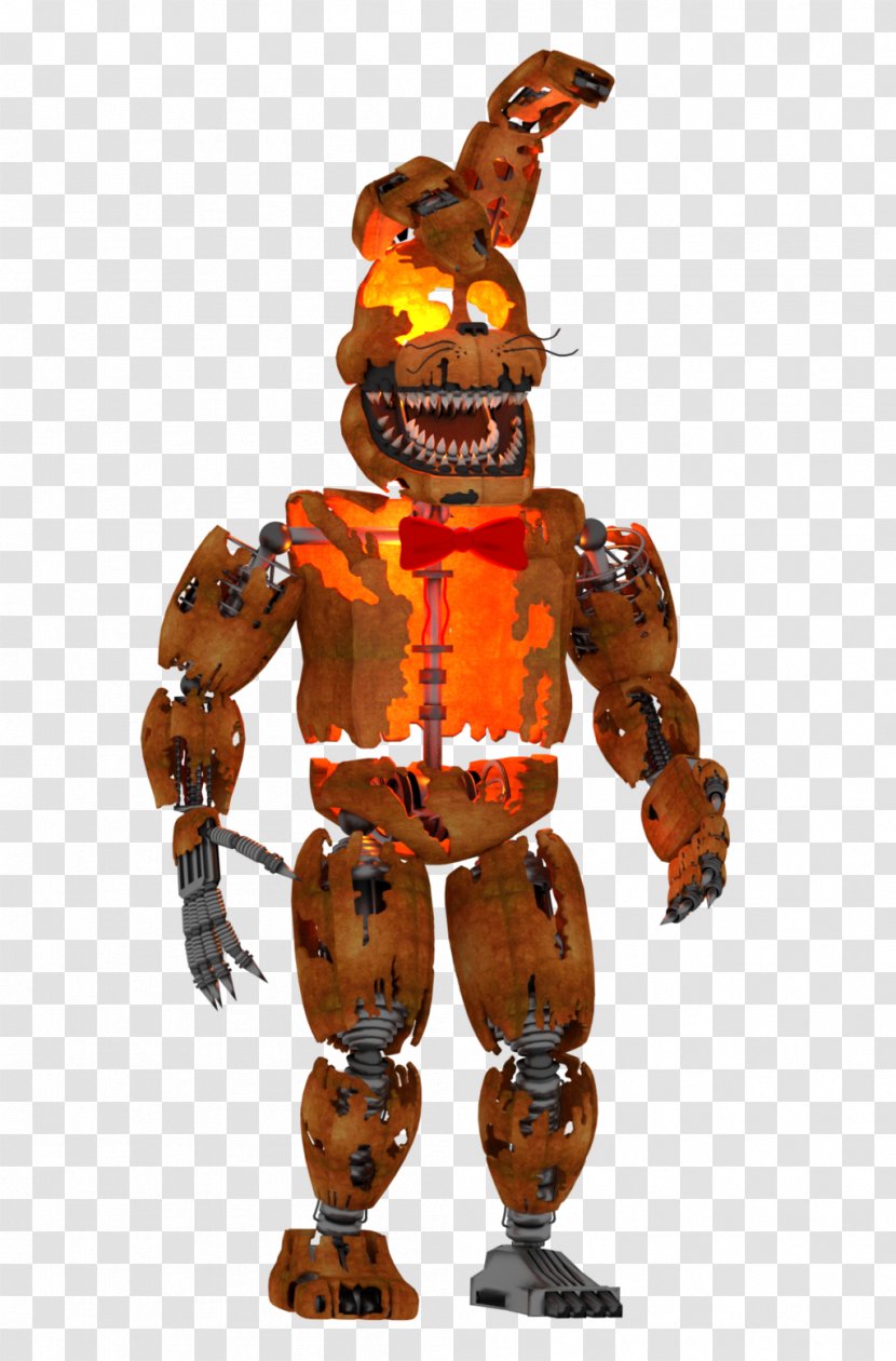 Five Nights At Freddy's 4 2 Drawing Jack-o'-lantern - Animatronics - Nightmare Foxy Transparent PNG