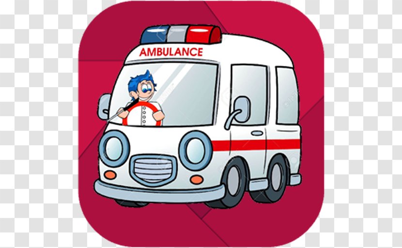 Ambulance Pasteur Royalty-free Police Car Emergency - Cartoon Transparent PNG