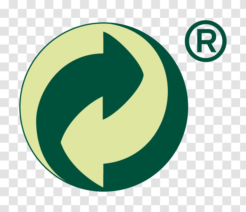 Green Dot Recycling Symbol Packaging And Labeling Logo - Company - Cmyk Transparent PNG