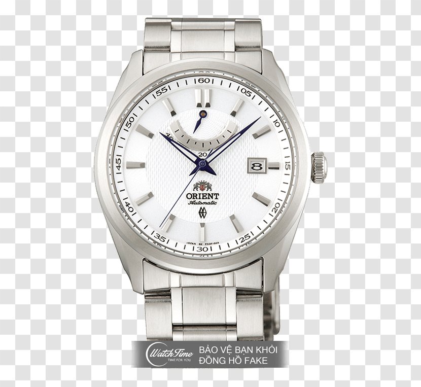 Joyería Garcibe Orient Watch Japanese Clock - Platinum Transparent PNG