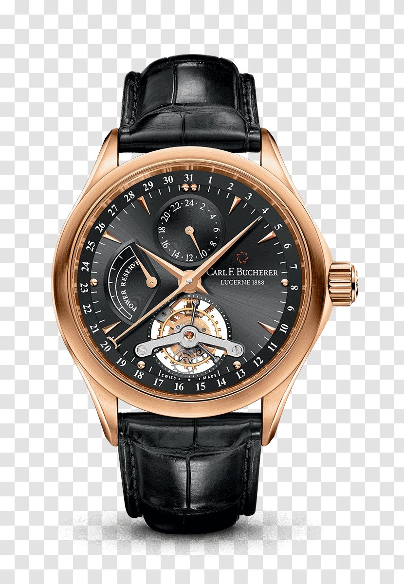 Tourbillon Carl F. Bucherer Watchmaker Jewellery - Lange Sohne - Watch Transparent PNG