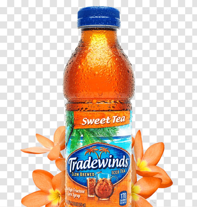 Orange Drink Soft Sweet Tea Fizzy Drinks - Bottle Transparent PNG