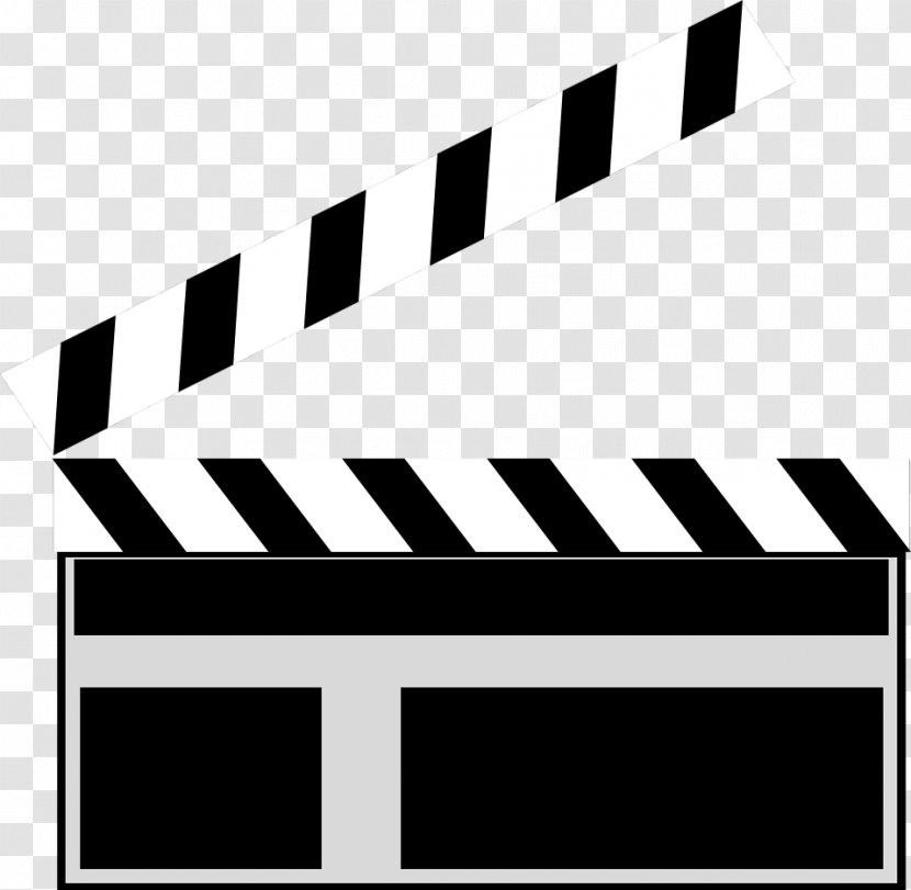 Clapperboard Cinema Film Clip Art - Black Transparent PNG