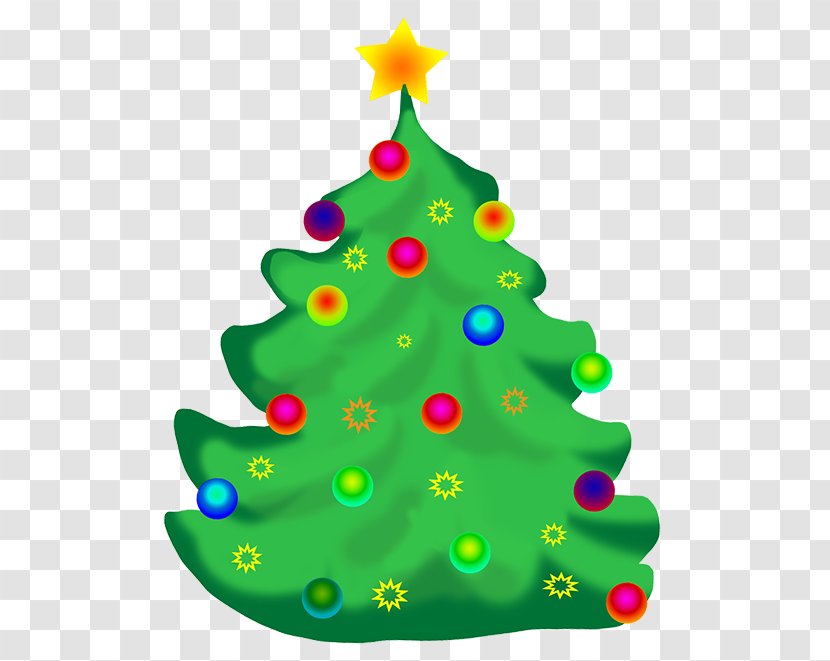 Christmas Tree Ornament Decoration Clip Art - Spruce Transparent PNG