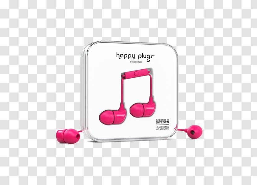 Happy Plugs In-Ear Headphones Audio Earbud Écouteur - Technology - Ear Plug Transparent PNG