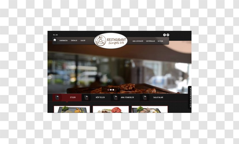 Cafeteria Restaurant - Multimedia - Kuzeynet Web Design Transparent PNG