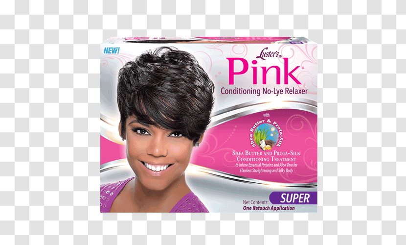 Luster's Pink Original Hair Lotion Relaxer Straightening Care Transparent PNG