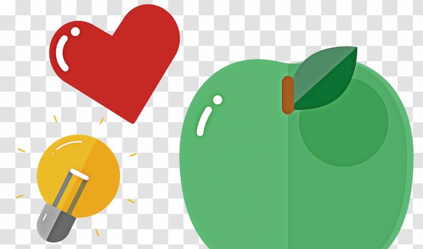 Green Leaf Plant Heart Logo Transparent PNG