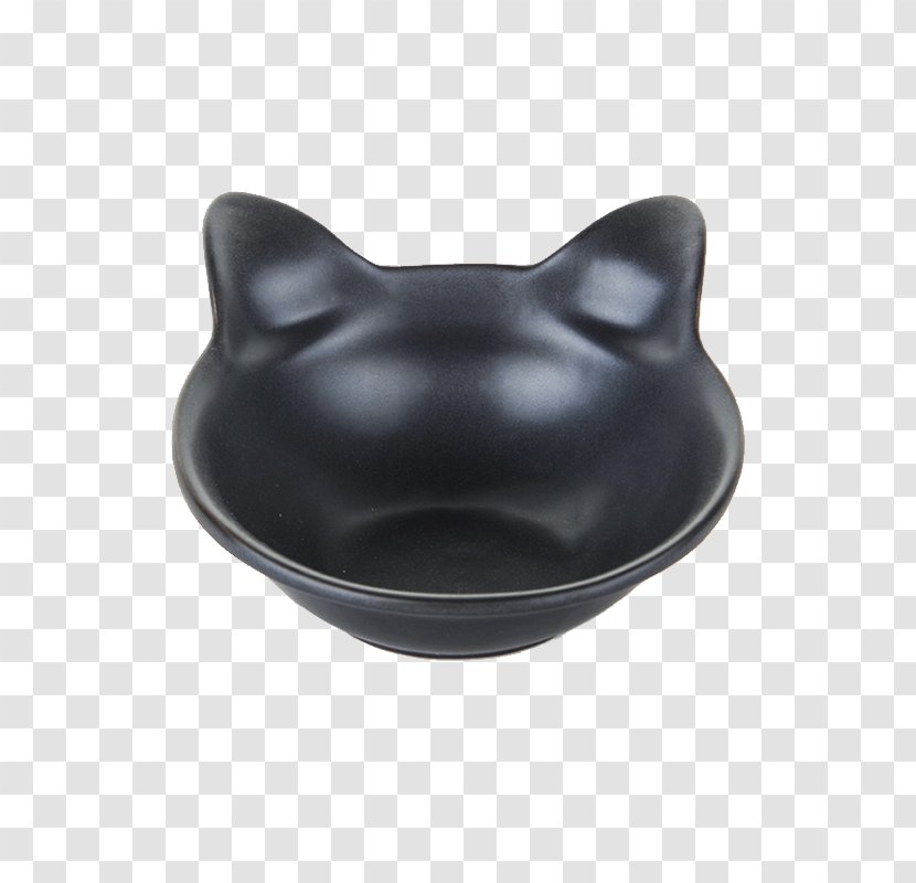 Cat Ceramic Mess Kit Bowl Tableware - French Bulldog - Dog Transparent PNG