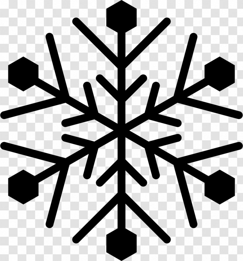 Snowflake Hexagon Shape Transparent PNG
