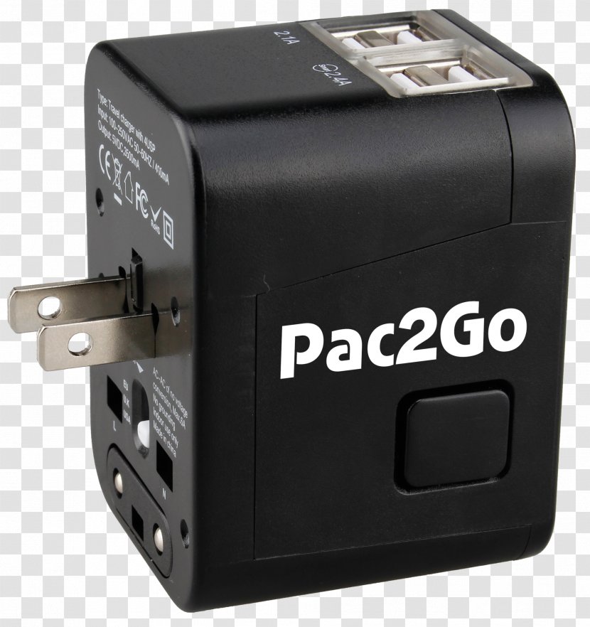 AC Adapter Battery Charger USB Power Plugs And Sockets - Computer Hardware Transparent PNG