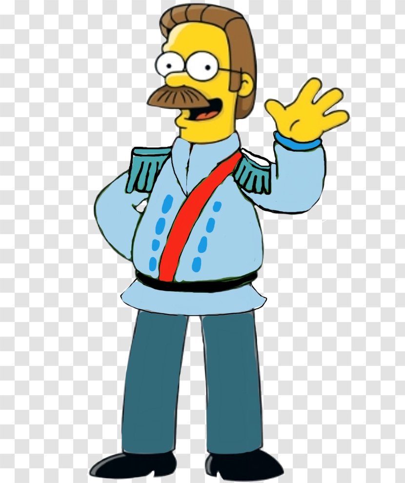 Ned Flanders Homer Simpson Bart Edna Krabappel The Simpsons: Tapped Out - Beak Transparent PNG