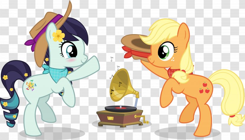 Applejack Pinkie Pie Pony Horse Coloratura - Toy - The Next Version Transparent PNG