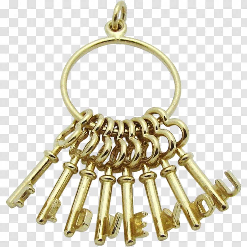Gold Ring Skeleton Key Jewellery Transparent PNG
