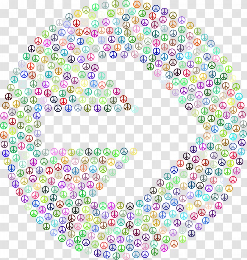 Ornament Pattern - Texture Mapping - Peace Sign Transparent PNG