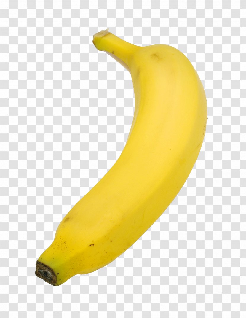 Banana Fruit Icon - Yellow - A Transparent PNG