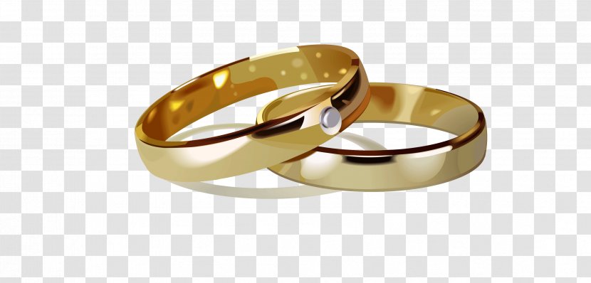 Wedding Invitation Ring Clip Art - Ceremony Supply Transparent PNG