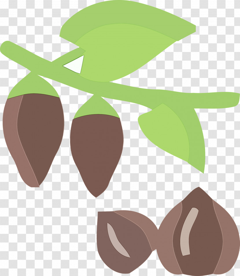 Leaf Logo Text Fruit M Transparent PNG