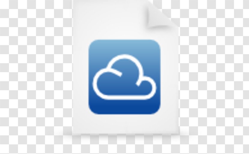 Computer File Cloud Computing Google Drive - Electric Blue - Clouds Poster Transparent PNG