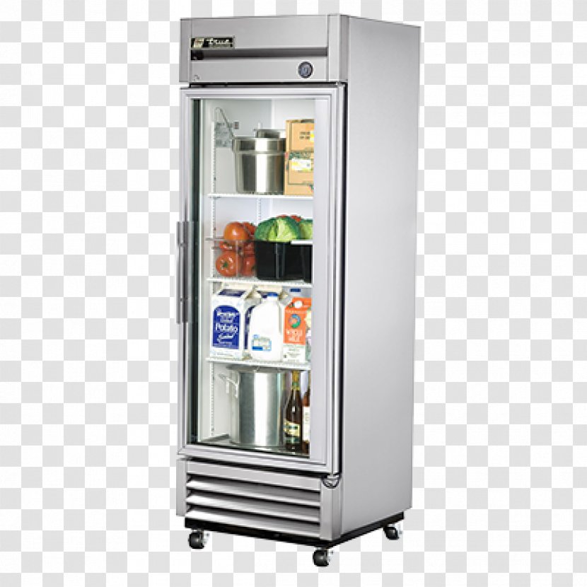 Refrigerator Sliding Glass Door Refrigeration Freezers - Kitchen Appliance Transparent PNG