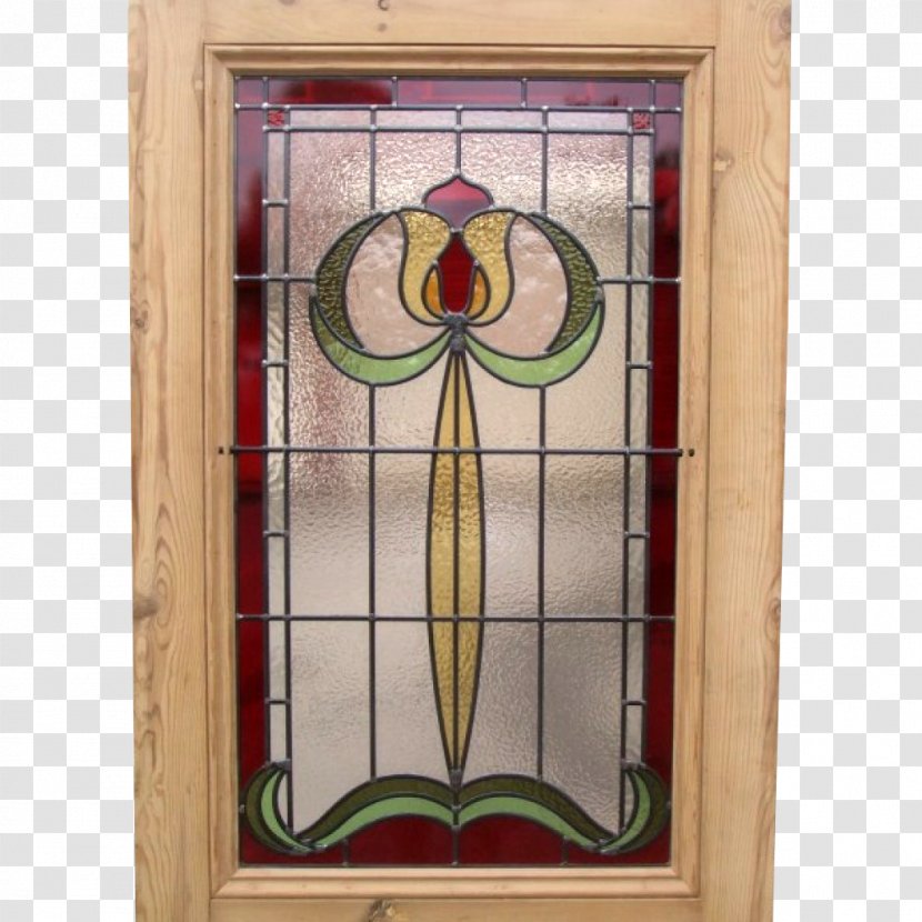 Stained Glass Window Door - Porch Transparent PNG