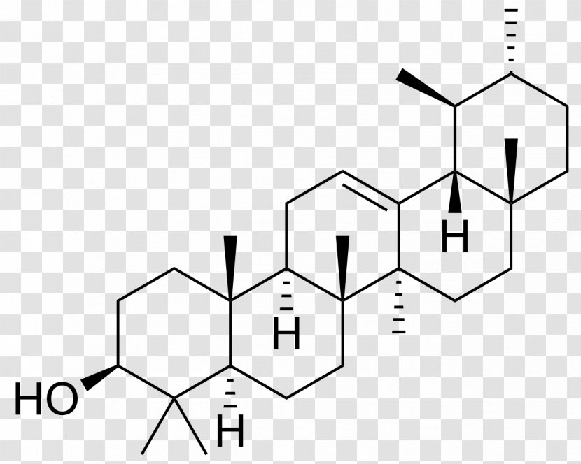 Enoxolone Oleanolic Acid Triterpene Ursolic Glycyrrhizin - Boswellic Transparent PNG