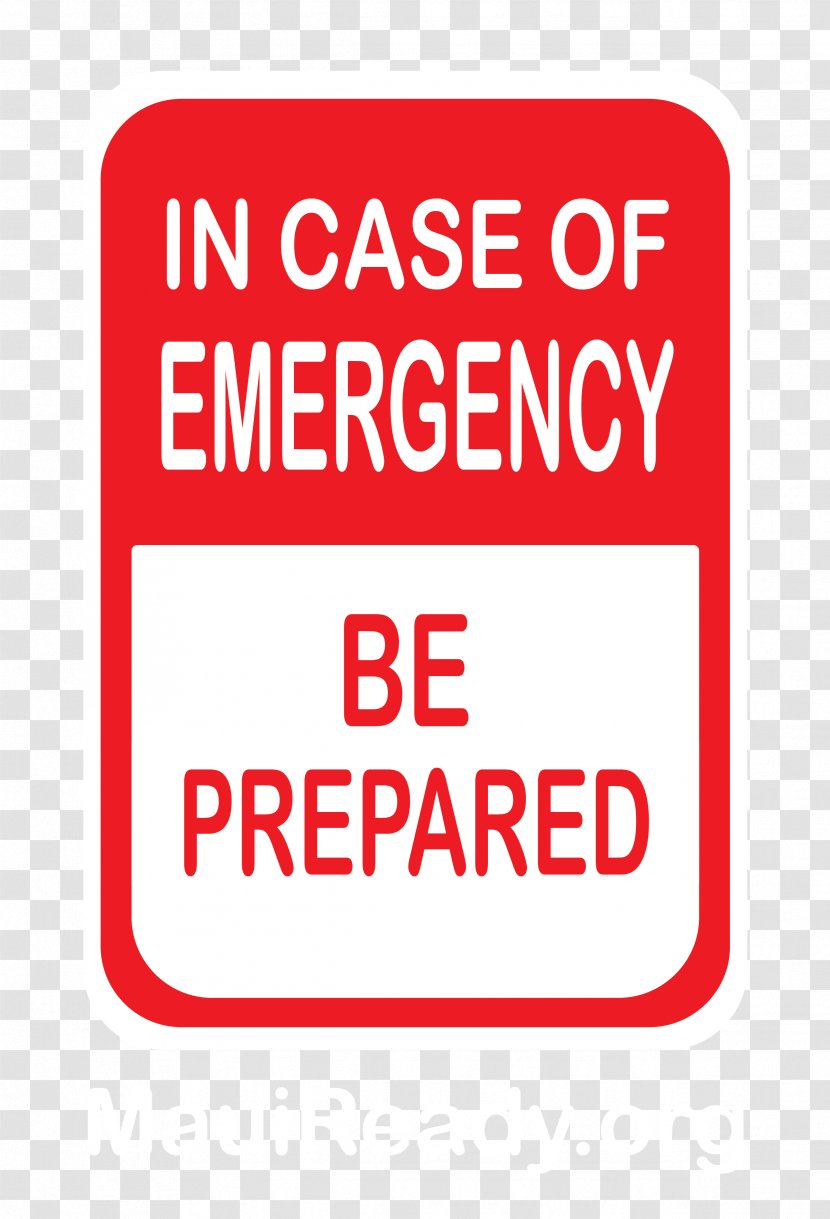 Emergency Management Survival Kit Disaster Preparedness - First Aid Transparent PNG