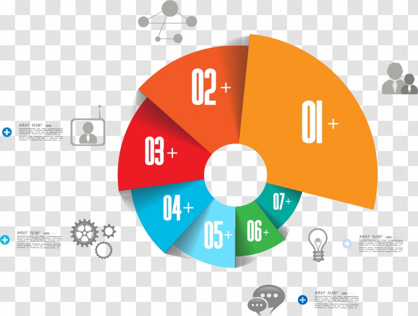 Infographic Chart Diagram Template - Royaltyfree - Vector Elements Work Schedule Report Transparent PNG