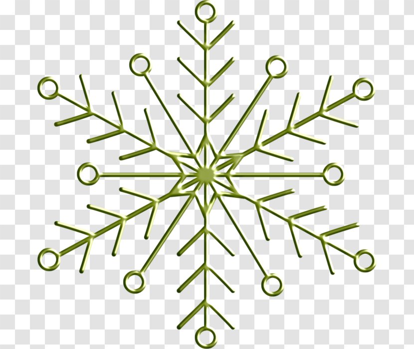 Snowflake - Royaltyfree - Tree Transparent PNG