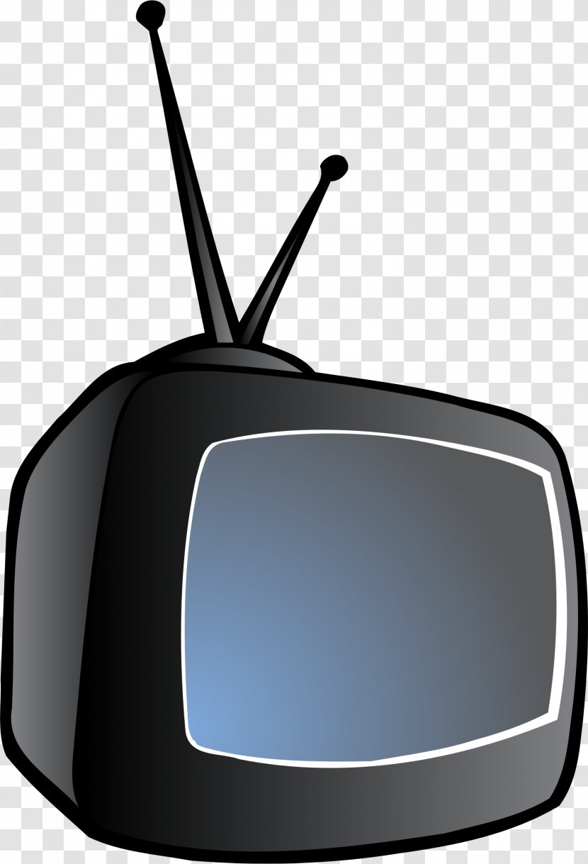 Clip Art Television Image Openclipart Vector Graphics - Freetoair - Tv Rabbit Ears Transparent PNG