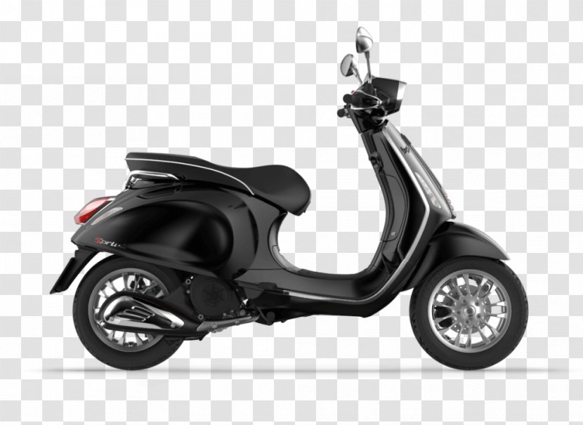 Vespa GTS Scooter Sprint Motorcycle Transparent PNG