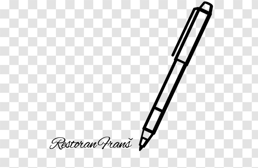 Paper Fountain Pen Clip Art - Cartoon Transparent PNG