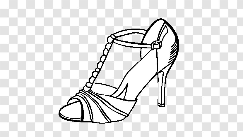 High-heeled Shoe Coloring Book Drawing Party - Basketball Transparent PNG