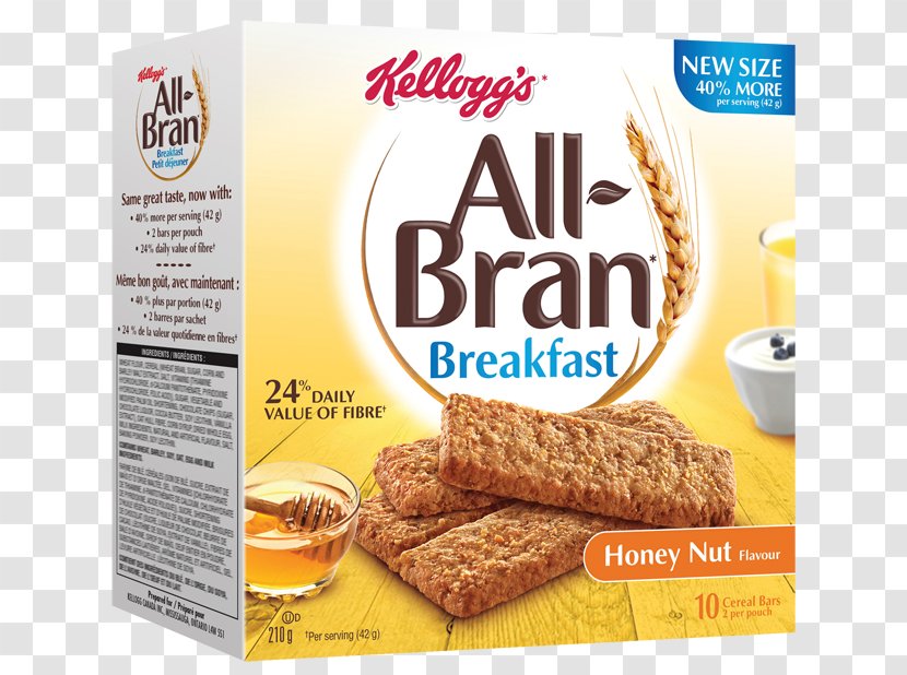 Breakfast Cereal Honey Nut Cheerios Kellogg's All-Bran Buds - Bran Transparent PNG
