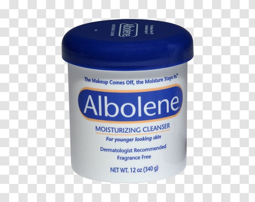 Albolene Moisturizing Cleanser Cream Lip Balm Moisturizer - Skin Care Transparent PNG