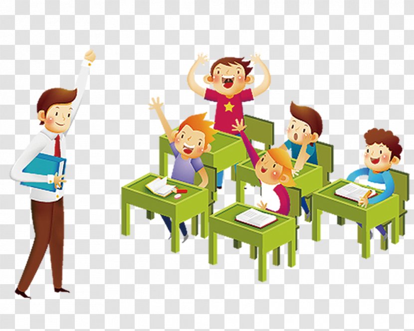 Clip Art School Education Image - Play - Animated Attention Transparent PNG