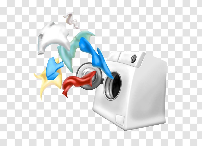 Washing Machine Laundry Haier Home Appliance Disinfectants - Tree - Creative Cartoon Image Of A Transparent PNG