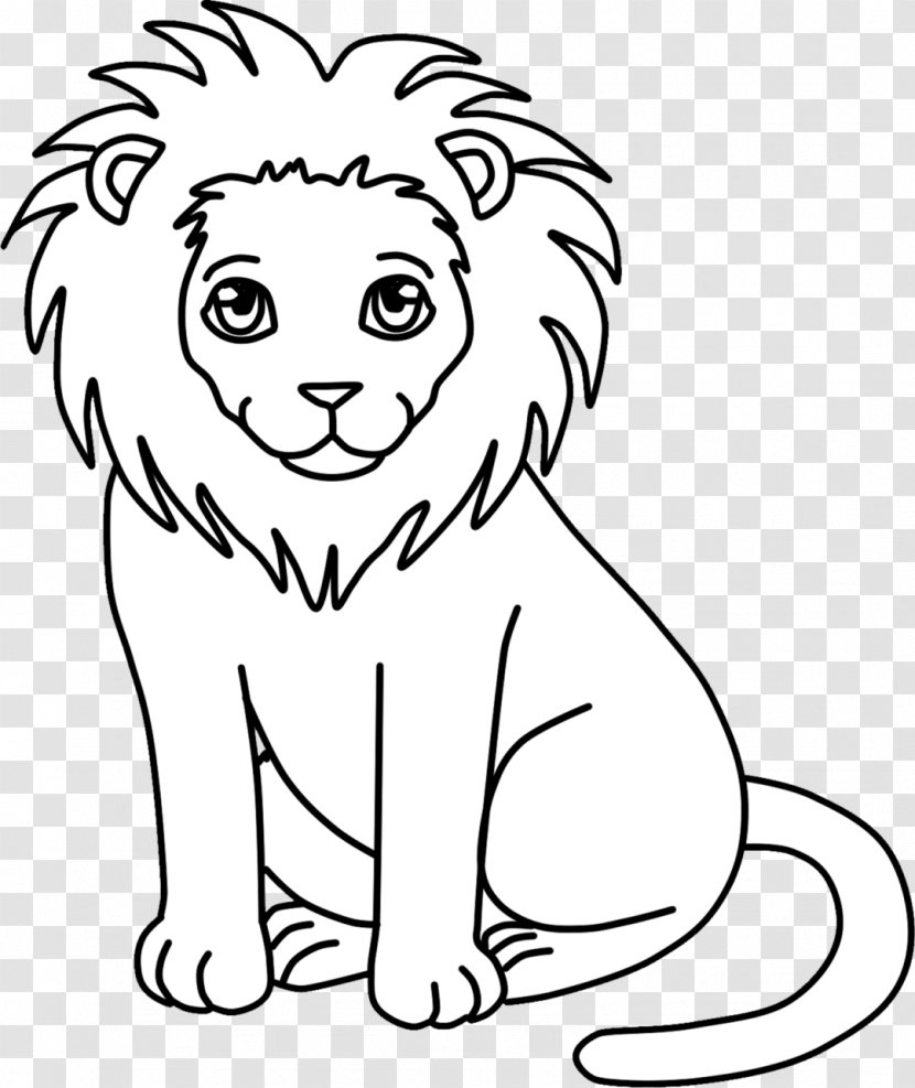 Clip Art Lion Openclipart Drawing Free Content - Frame Transparent PNG