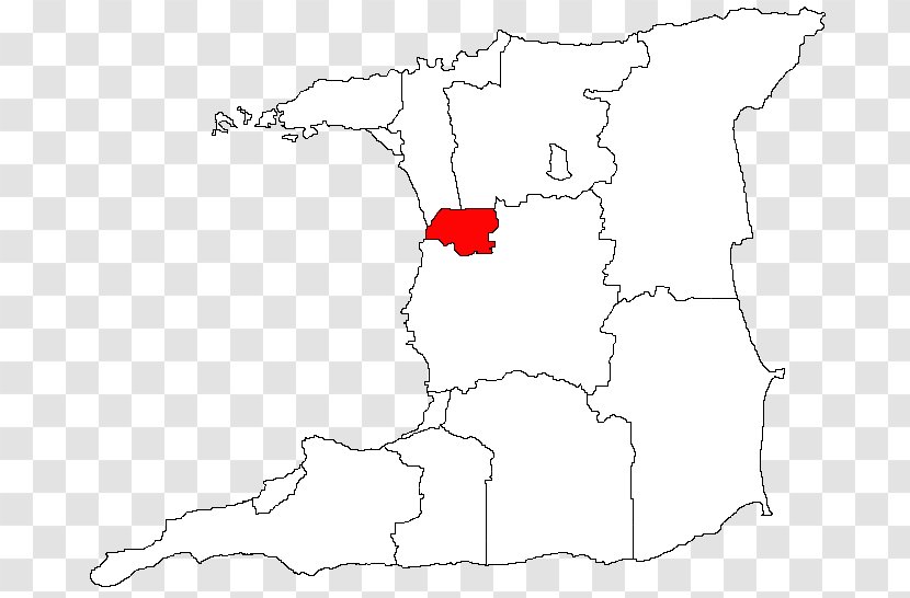 Chaguanas Borough City Map Area - Arc Of San Juan County Transparent PNG