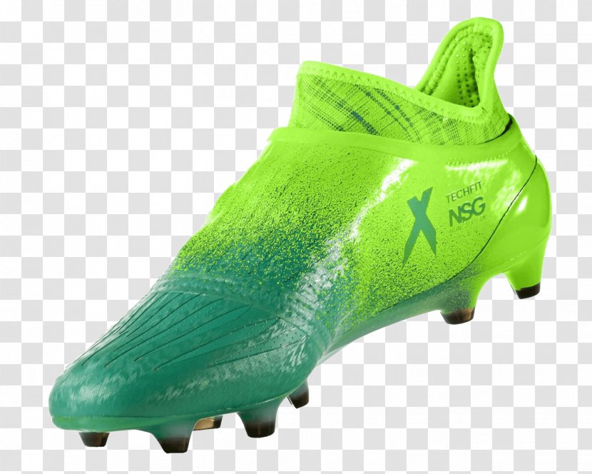 Adidas X 16 Purechaos FG Solar Green Core Black Football Boot Shoe Cleat - Soccer Transparent PNG