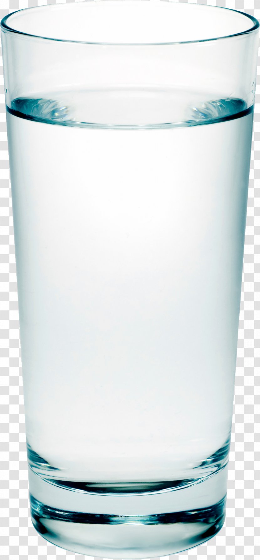 Blue Transparent Water Glass Without Matting - Free Clearance - Pint Transparent PNG